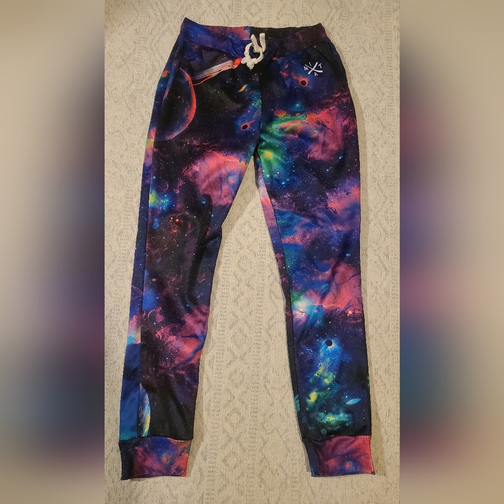 Into the AM Galaxy Rainbow Jogger Pants